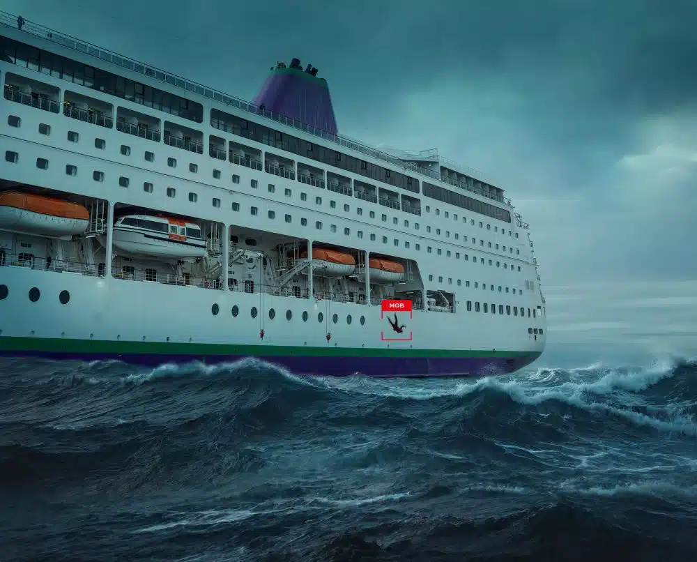 Zelim ZOE MOB Man overboard detection