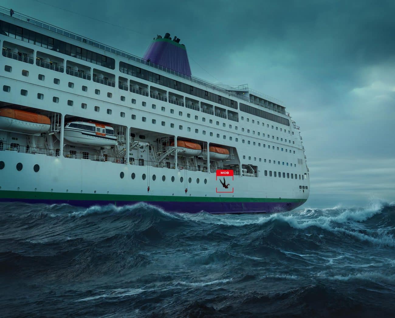 Zelim ZOE MOB Man overboard detection